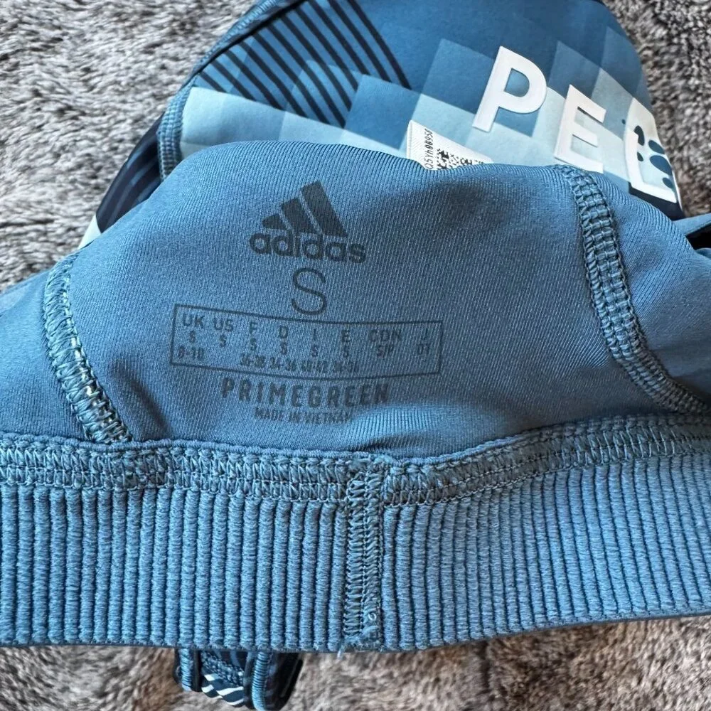 Peloton X Adidas Digi Motion Print Racerback Sz S